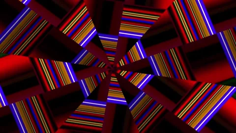Kaleidoscope wallpaper. Stock Footage 267047726