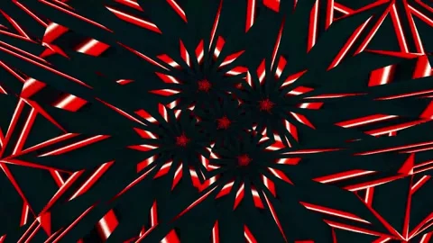 Kaleidoscope wallpaper. Video stock 267047849