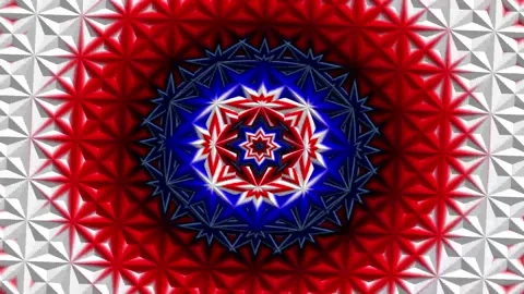 Kaleidoscope wallpaper. Stock Footage 267066514