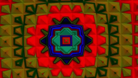 Kaleidoscope wallpaper. Stock-Footage 267066575