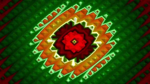Kaleidoscope wallpaper. Stock Footage 267066608