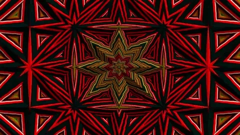 Kaleidoscope wallpaper. Stock Footage 267066637