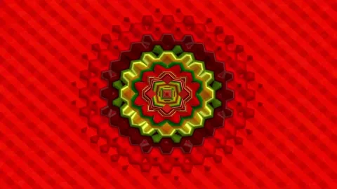 Kaleidoscope wallpaper. Stock Footage 267066650