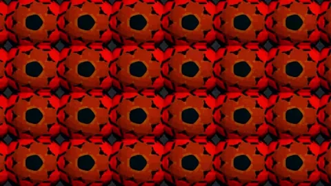 Kaleidoscope wallpaper. Stock Footage 267068542