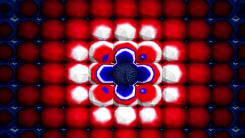 Kaleidoscope wallpaper. Stock Footage 267068585