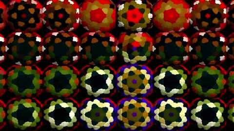Kaleidoscope wallpaper. Stock Footage 267068623