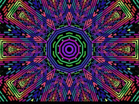 Kaleidoscope YOu! Stock Footage 280731474