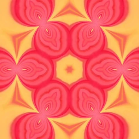 Kaleidoscope,Geometry,Rainbow shape pattern background design style,Seamless Stock Footage 227473089