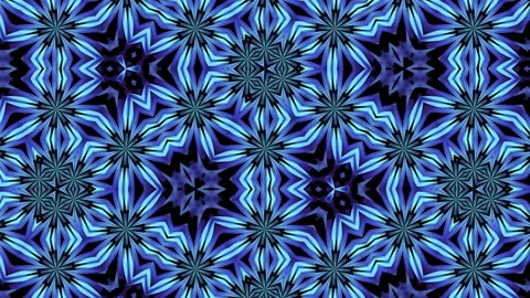 Kaleidoscopes of frosty patterns Stock Footage 212458549