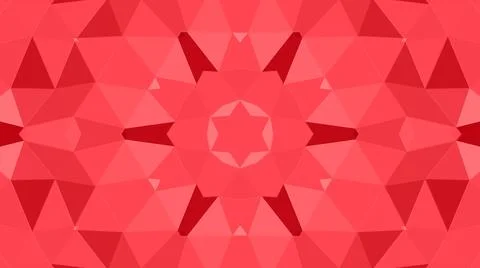 A Kaleidoscopic abstract computer generated graphic Stock Illustration