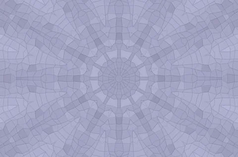 A Kaleidoscopic abstract computer generated graphic Stock Illustration