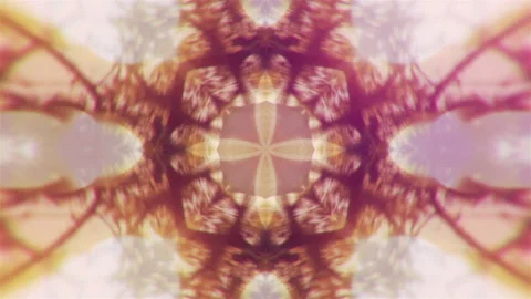 Kaleidoscopic abstract motion graphic background. Psychedelic glitch effect. Video stock 147230738