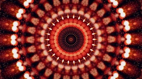 Kaleidoscopic abstract pattern background. イラスト素材