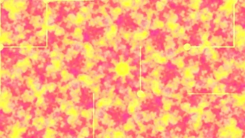 Kaleidoscopic abstract pattern, blue green background, artistic design Stock Footage 331369885