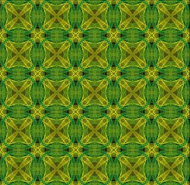 Kaleidoscopic abstract patterns Stock Illustration