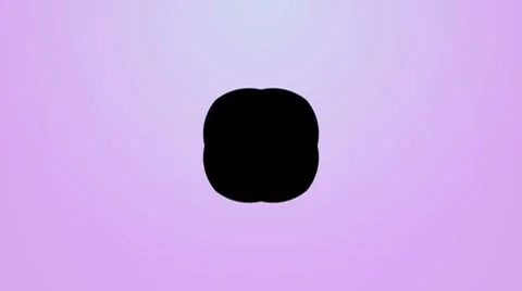 Kaleidoscopic animation Stockbeeldmateriaal 7139522