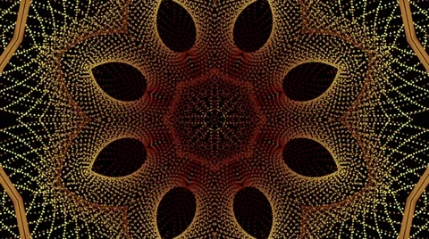 Kaleidoscopic background Stock Footage 68898723