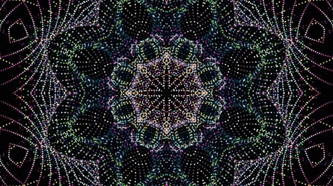 Kaleidoscopic background Stock Footage 68899234