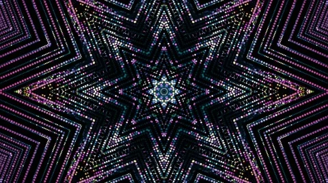 Kaleidoscopic background Stock Footage 68899456