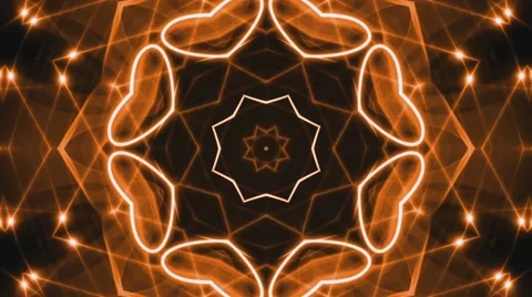 Kaleidoscopic background Stock Footage 68900643