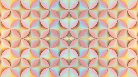 A kaleidoscopic background with a hypnotic, flower-like pattern. Seamless loop Stock Footage 323008631