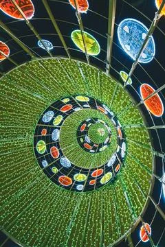 Kaleidoscopic Canopy Stock Photos