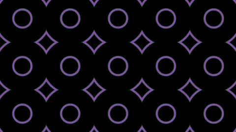 Kaleidoscopic circle animation violet Stock Footage 25848144