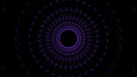 Kaleidoscopic circles 2 Stock Footage 72965432