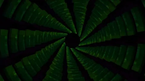 Kaleidoscopic circles Video stock 72718729