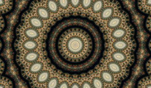 Kaleidoscopic design Stock Illustration
