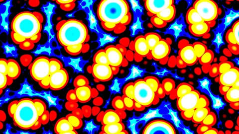Kaleidoscopic Diamond Pattern Stock Footage 294143327