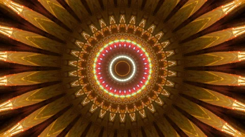 Kaleidoscopic footage Vídeos de archivo 164470489