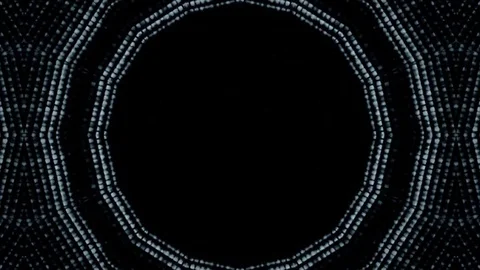 Kaleidoscopic future technology screen - Kaleido 1020 Stock Footage 72404562