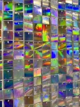 Kaleidoscopic Glass Mosaic Stock Photos