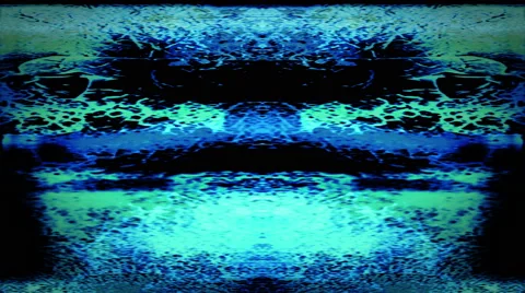 Kaleidoscopic grunge forms shift and flicker - Video Background 2234 HD, 4K Stock Footage 54132332