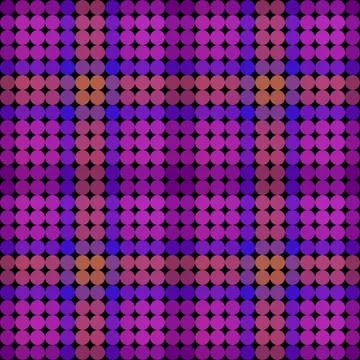 Kaleidoscopic low poly circle style vector mosaic background Stock Illustration