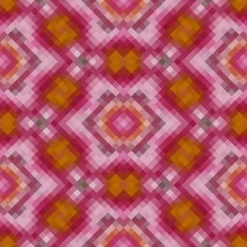 Kaleidoscopic low poly rhomb style vector mosaic background Stock Illustration