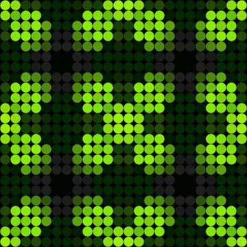 Kaleidoscopic low poly triangle style vector mosaic background Stock Illustration