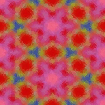Kaleidoscopic low poly triangle style vector mosaic background Stock Illustration