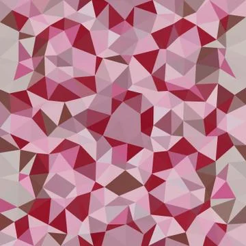 Kaleidoscopic low poly triangle style vector mosaic background Stock Illustration