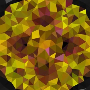 Kaleidoscopic low poly triangle style vector mosaic background Stock Illustration