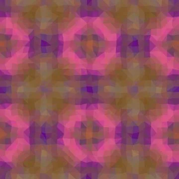Kaleidoscopic low poly triangle style vector mosaic background Stock Illustration