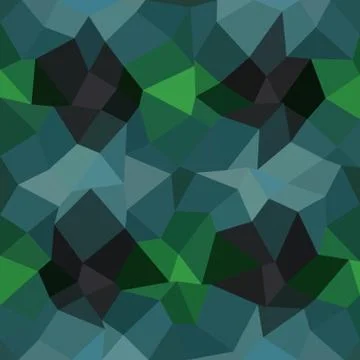 Kaleidoscopic low poly triangle style vector mosaic background Stock Illustration