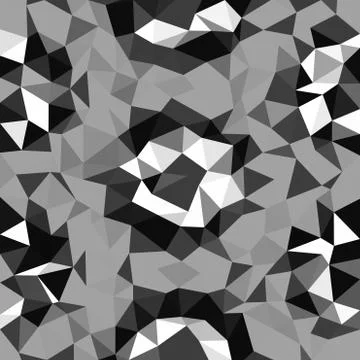 Kaleidoscopic low poly triangle style vector mosaic background Stock Illustration