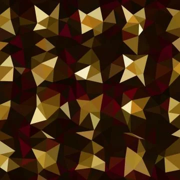 Kaleidoscopic low poly triangle style vector mosaic background Stock Illustration
