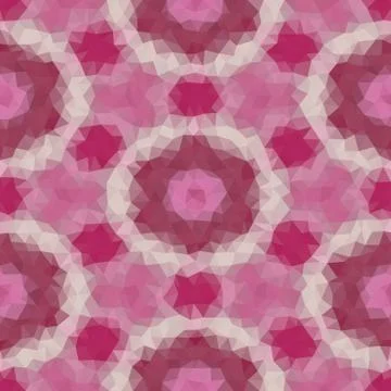 Kaleidoscopic low poly triangle style vector mosaic background Stock Illustration