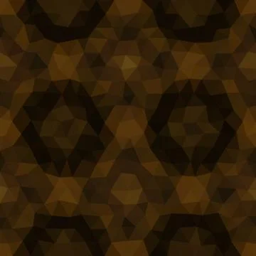 Kaleidoscopic low poly triangle style vector mosaic background Stock Illustration