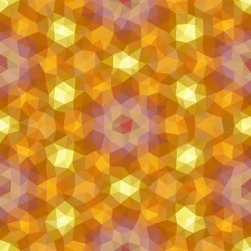 Kaleidoscopic low poly triangle style vector mosaic background Stock Illustration