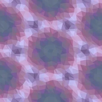 Kaleidoscopic low poly triangle style vector mosaic background Stock Illustration