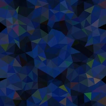 Kaleidoscopic low poly triangle style vector mosaic background Stock Illustration